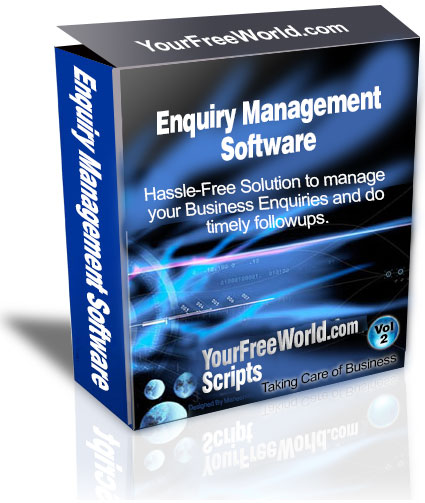 Enquiry Management software
