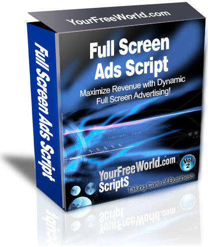 Full Screen Ads software