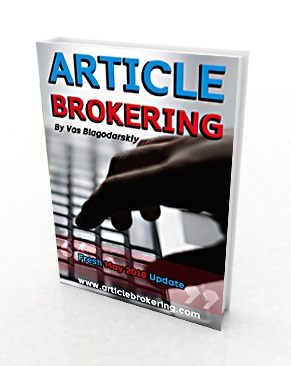 Article Brokering by Vas Blagodarskiy