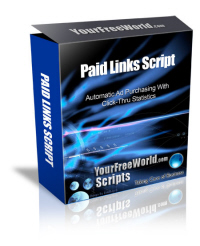 php paid links script