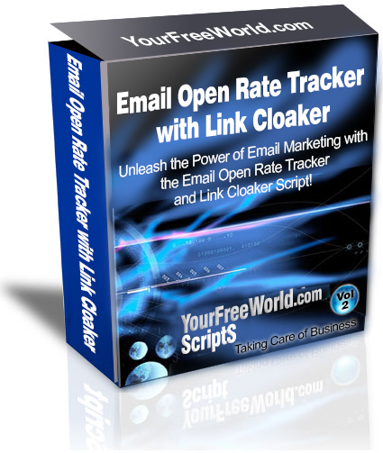 Email Open Rate Tracker with Link Cloaker