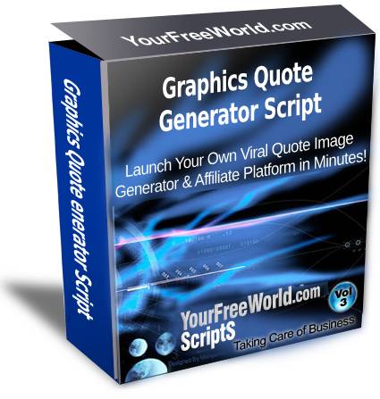 Graphic Quote Generator Script