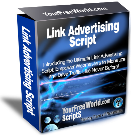 Link Advertising Script software
