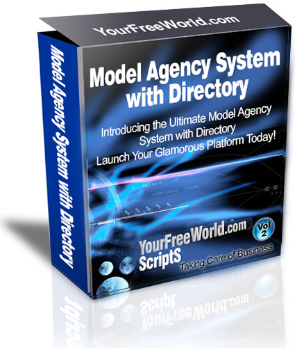 Model Agency System with Directory Script