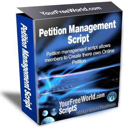 Online Petition Management software