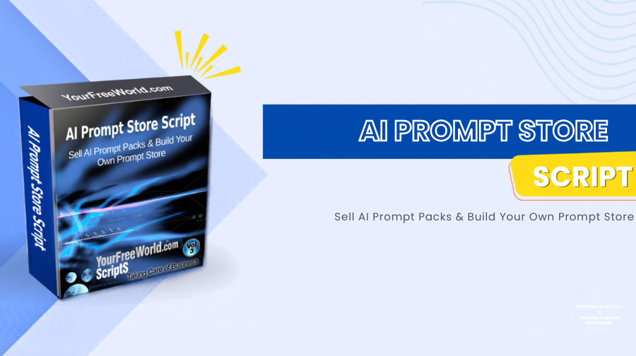 AI Prompt Store Script