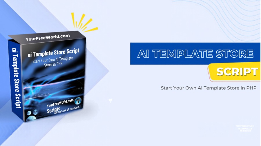 AI Template Store Script
