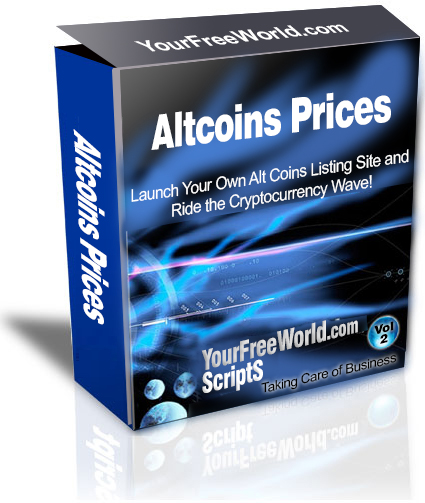 Altcoin Prices Script