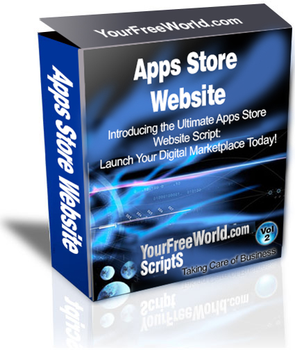 Apps Store Website Script