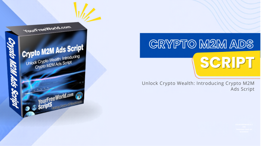 Crypto M2M Ads Script