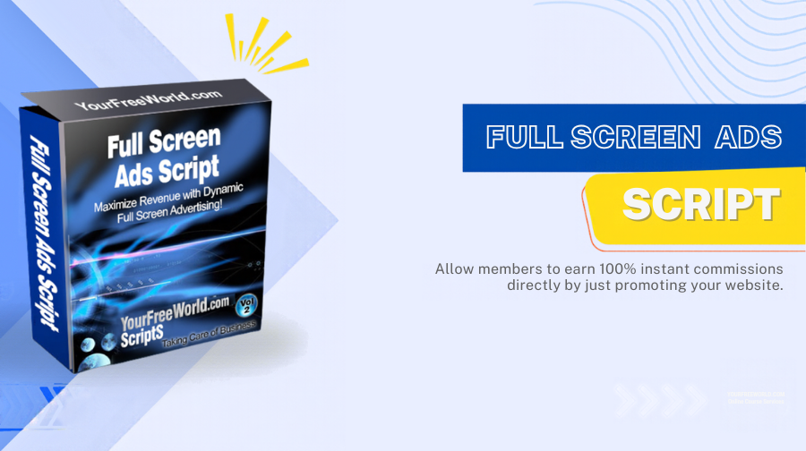 Full Screen Ads Script