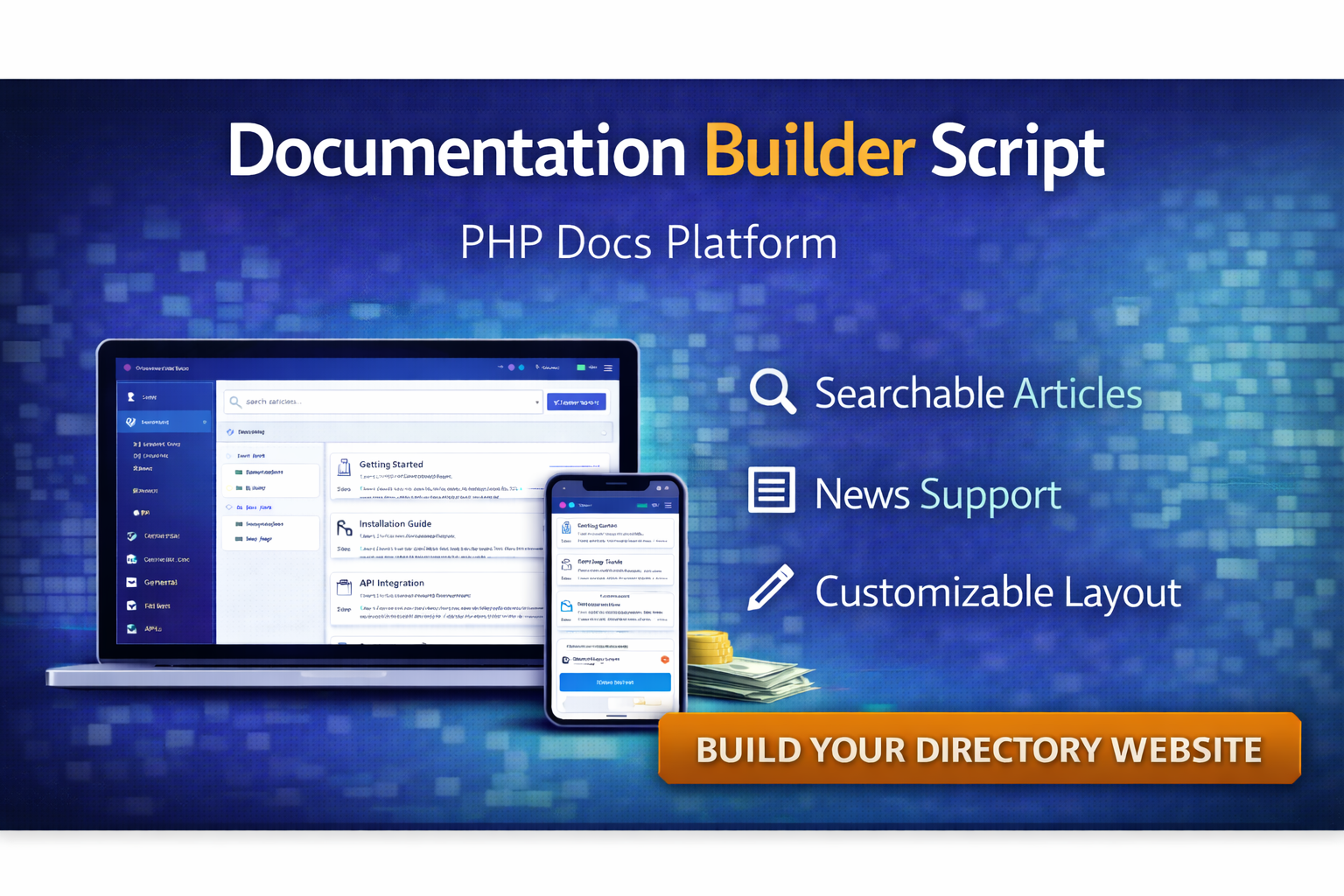 Documentbuilder Api Documentation Builder Script – PHP Knowledge Base & Docs Platform ...