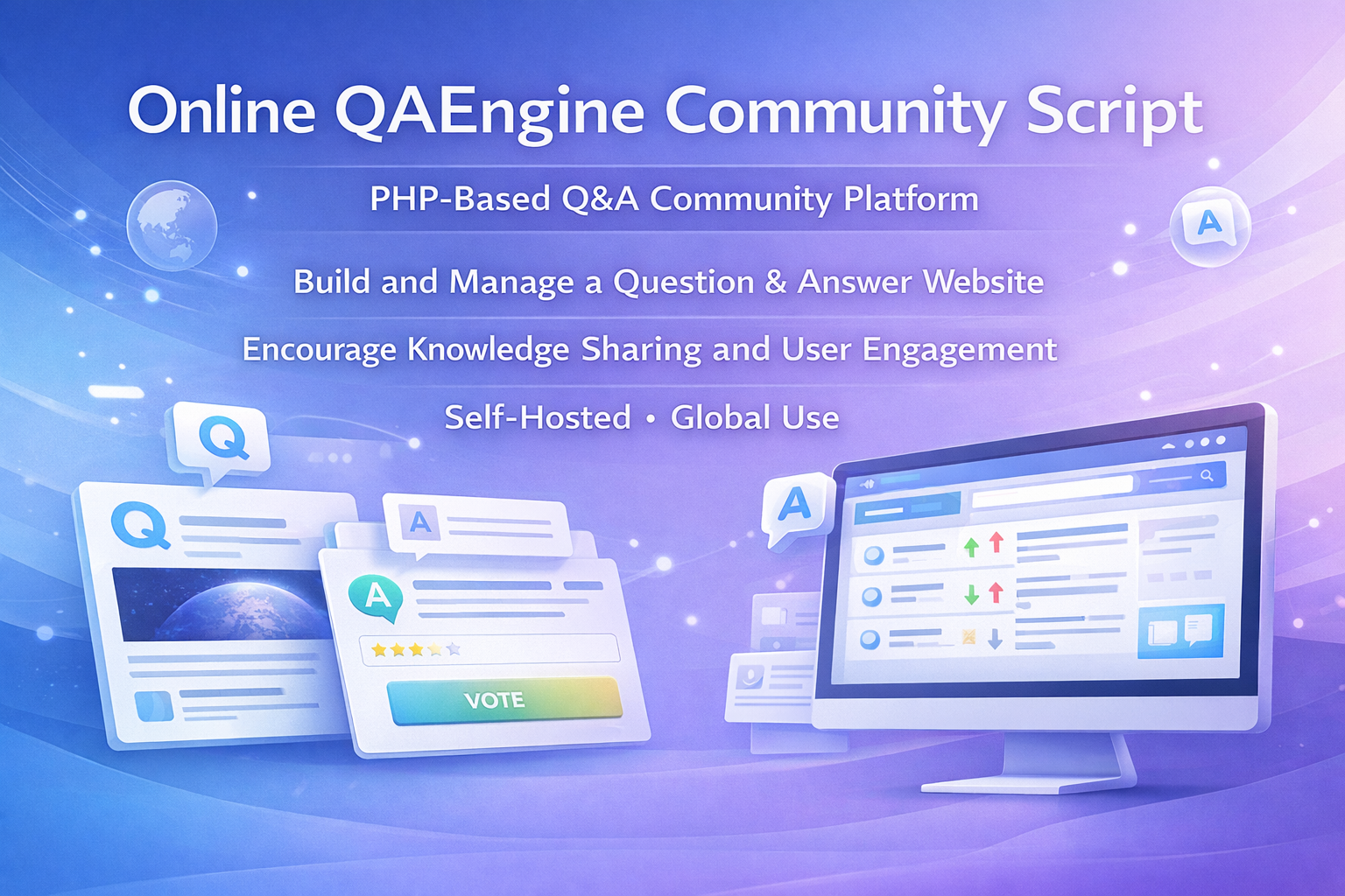 Online QA Engine Community Script – PHP Q&A Platform Software ...