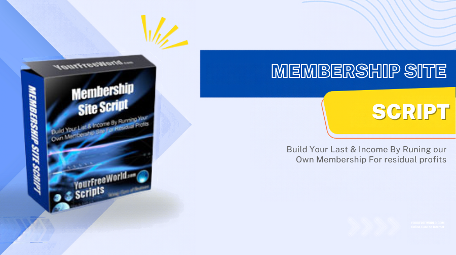 Membership Site Script
