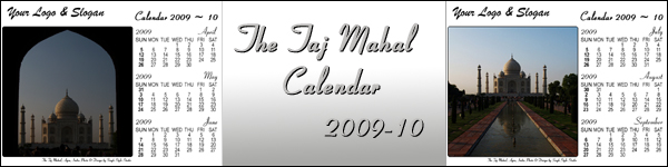 Taj Mahal Calendar