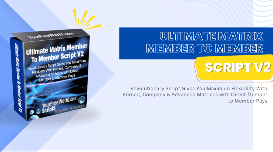 Ultimate Matrix Member To Member Script V2