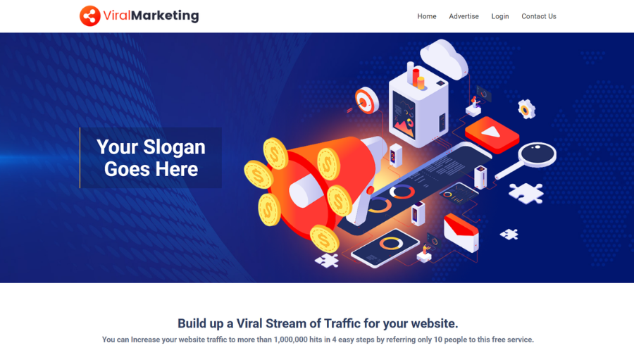 Viral Banner Ads Pro dashboard