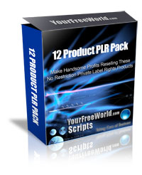 12 Private Label Right Products Pack
