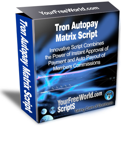 tron autopay network marketing software