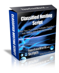 Classifieds Hosting Script with Free Installation