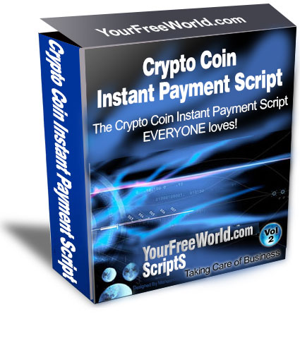 Crypto Coin Instant Payment Script
