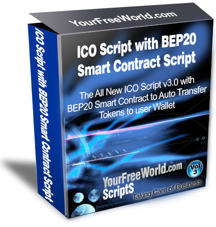 Initial Coin Offering (ICO) Script with BEP 20 Contract