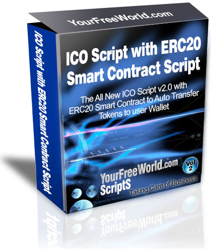 ICO Script with ERC20 Smart Contract