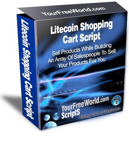 litecoin shopping cart script