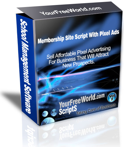 Membership Site Script With Pixel Ads