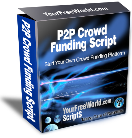 Peer to Peer Crowd Funding Script