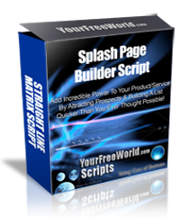 splash page maker