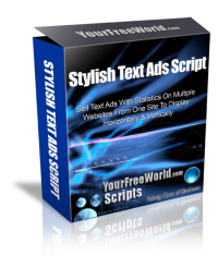 Stylish Text Ads Script
