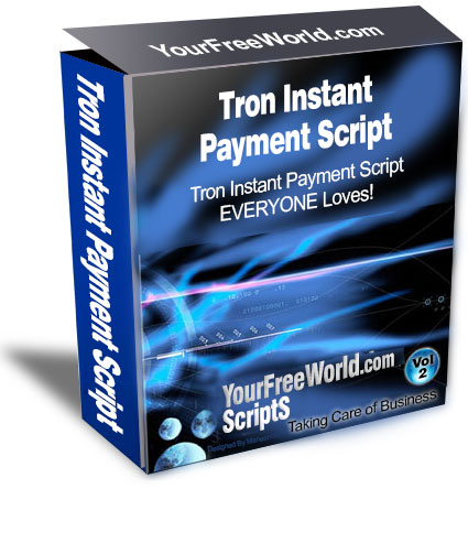 Tron Instant Payment Script
